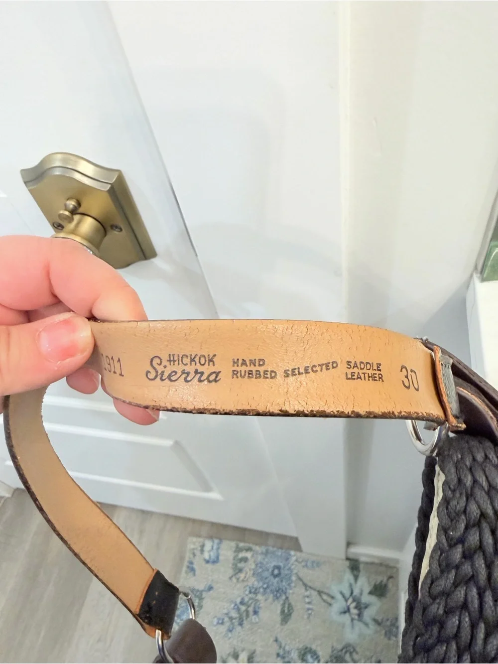 Vintage Liz Claiborne Shoulder Bag in Black woven